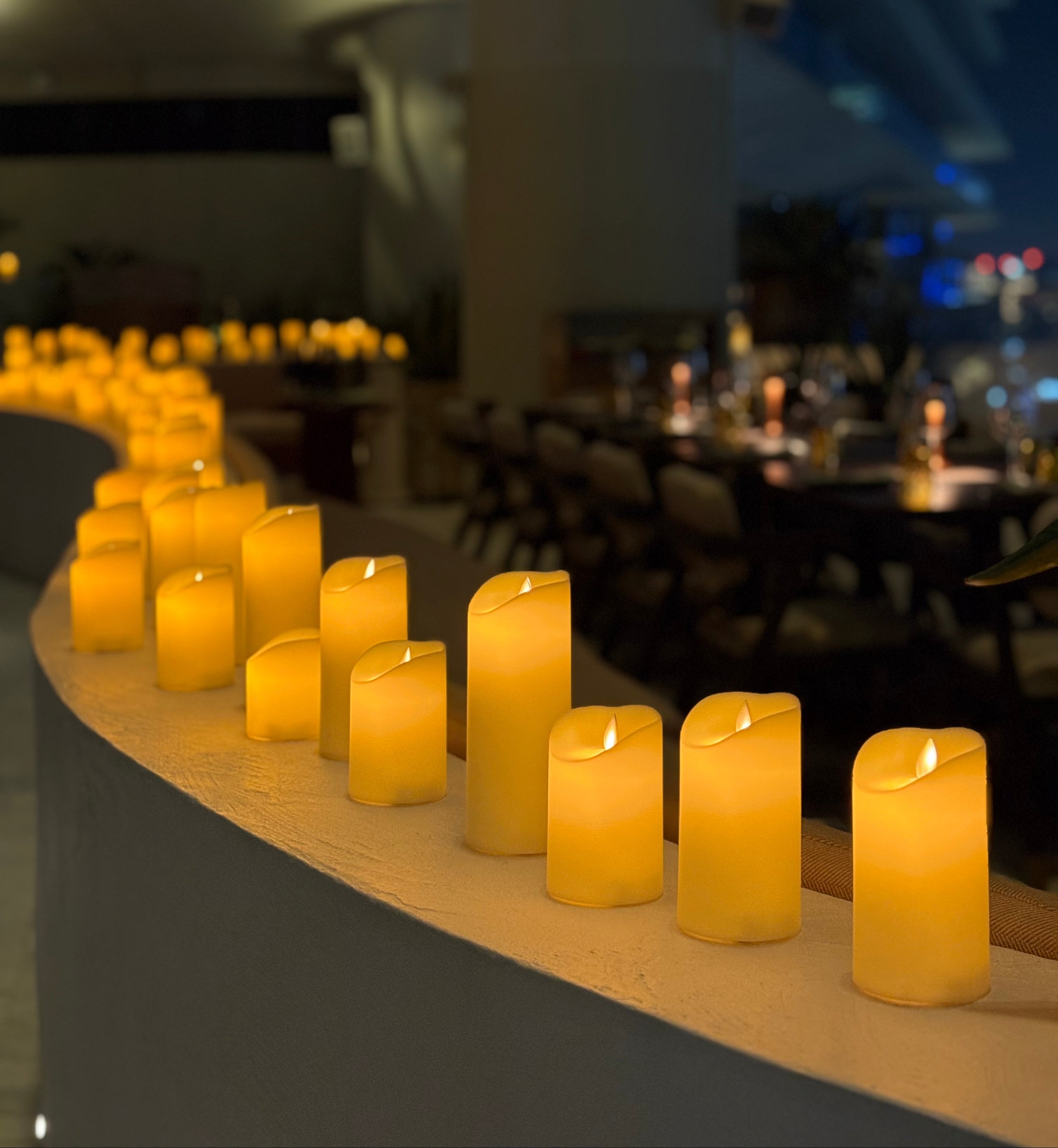 Premium Flameless Candle Set